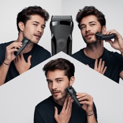 "Braun Series 3 300 BT - Den Perfekte Barberskraber til En Glat Og Komfortabel Barbering"