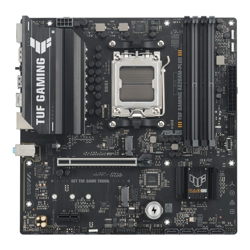 ASUS TUF GAMING A620AM-PLUS Micro ATX Socket AM5 AMD A620A ASUS TUF GAMING A620AM-PLUS Micro ATX Socket AM5 AMD A620A