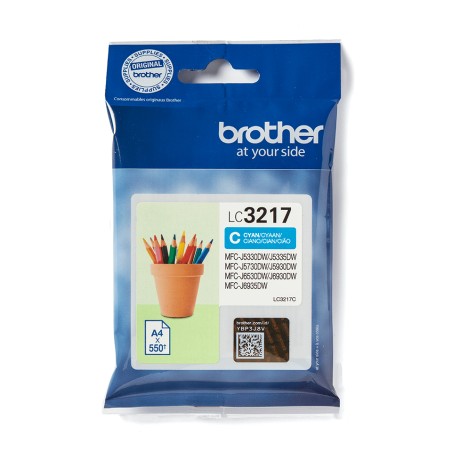 Brother LC3217C INK FOR BH17 - Cyan blækpatron