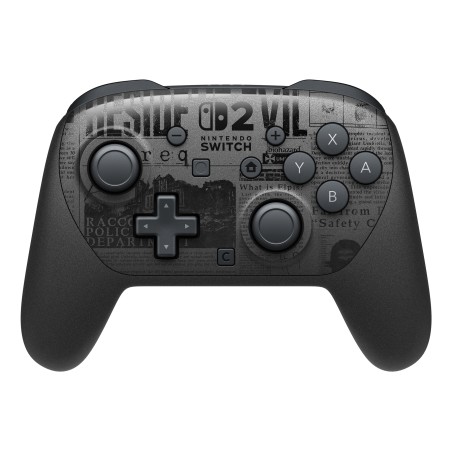 Nintendo Switch 2 Pro - Resident Evil Requiem Edition Controller i Sort | Kæmp for overlevelse med stil!