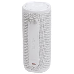 JBL Grip Højttaler Hvid - Fantastisk Lydkvalitet, Bærbar Design & Stilfuld Elegance 