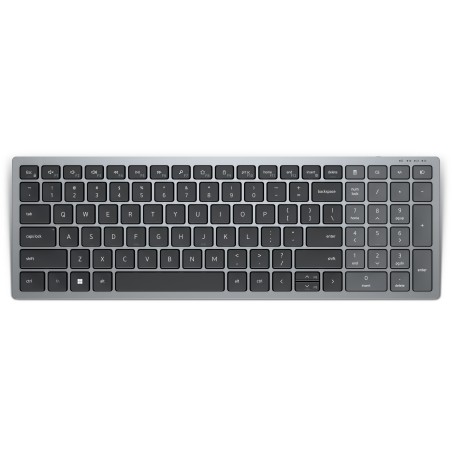 Dell KB740 Saks Trådløst Tastatur Pan Nordic - Effektivitet og Komfort i Dit Arbejde!