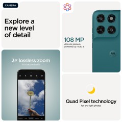 Motorola Moto G77 6.8 256GB Pantone skygge gran Grøn