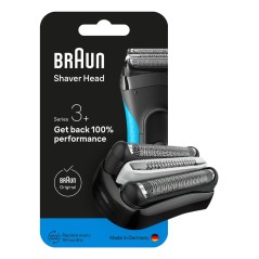 Braun 32B Barberhoved 735797 Sort
