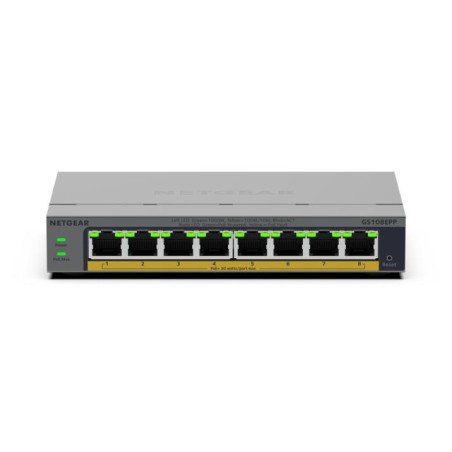 Netgear Gs108Epp Unmanaged Gigabit