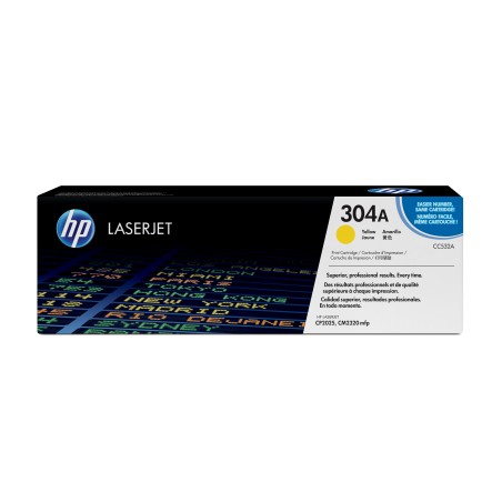 HP Toner Yellow CC532A - gul tonerpatron