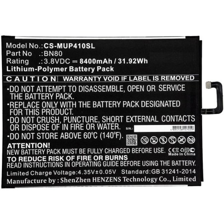 CoreParts Battery 31.92Wh Li-Pol 3.8V (MBXTAB-BA143)
