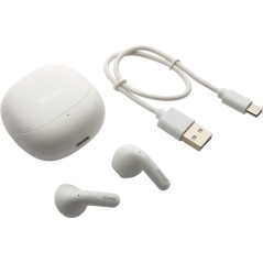 JVC Gumy Air Earbuds Coconut White (HA-B10T-W)