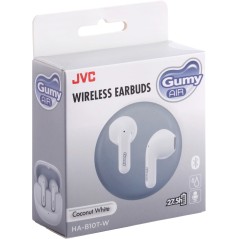 JVC Gumy Air Earbuds Coconut White (HA-B10T-W)