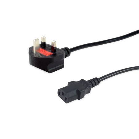 Equip Uk Power Cord, C13 To Bs1363, - 112304