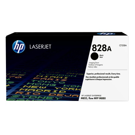 HP 828A Sort Tromlekit CF358A - 30.000 Sider | Kvalitet og Holdbarhed til Din Printer!