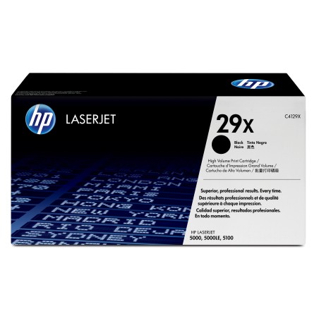 HP Toner Black LJ5000 (C4129X) - Sort toner