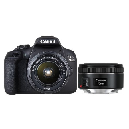 Canon CAMERA EOS 2000D 18-55IS+50MM - 2728C022