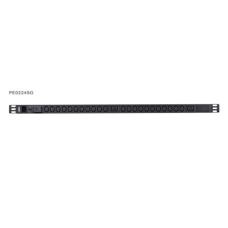 Aten 24-Outlet 0U Basic PDU with — PE0224SG-AT-G