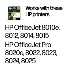HP 912XL High Yield Cyan Ink