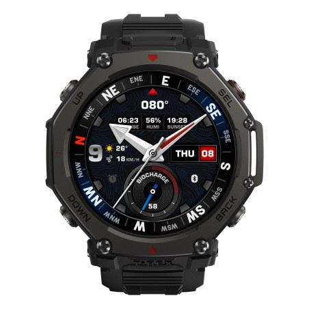 Amazfit T-Rex 3 Pro 48 mm Sort SmartWatch