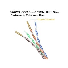 Equip Cat.6A U/Utp Slim Patch – varenr. 626003