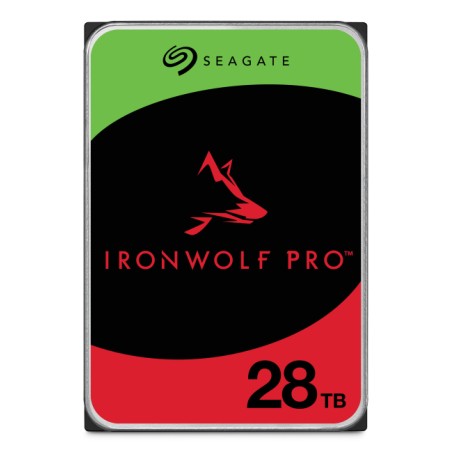 Seagate IronWolf Pro Harddisk 28TB - Hurtig, Pålidelig og Effektiv 7200rpm SATA-600 - Varenr. 8719706438667