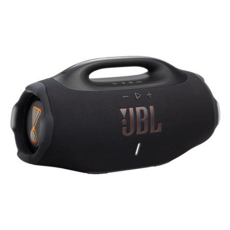 JBL Boombox 4 - Kraftfuld Boombox-højtaler i Sort | Uovertruffen lydkvalitet og bæredygtig design!