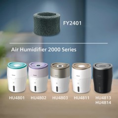 Philips FY2401 Grå Filter Luftfugter