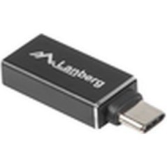 Lanberg USB-C adapter Sort