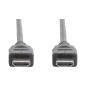 ASSMANN HDMI-kabel med Ethernet 5m Sort