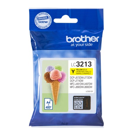 Brother Ink Cartridge Original High - LC-3213Y