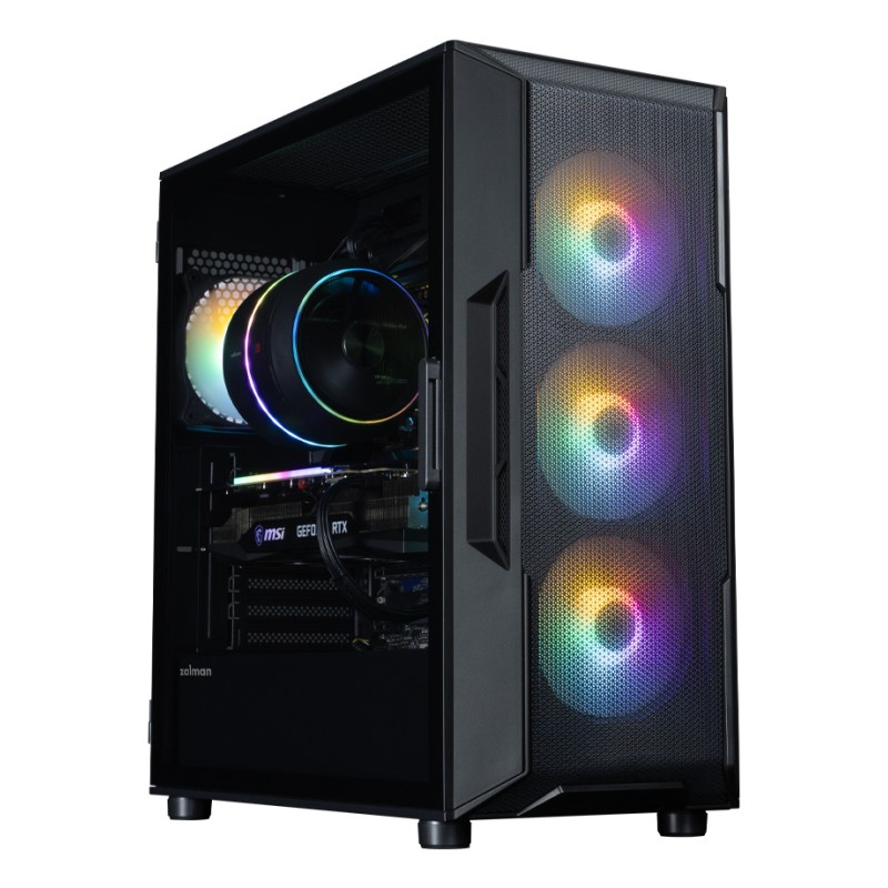 Zalman i3 NEO V2 Tower ATX Sort