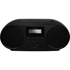 Philips TAZ5000 DAB Bærbar Radio i Sort - Kraftfuld Lyd og Stilfuldt Design!