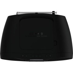 Philips TAZ5000 DAB Bærbar Radio i Sort - Kraftfuld Lyd og Stilfuldt Design!