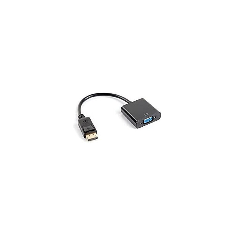Lanberg Videoadapter 20cm Sort Lanberg Videoadapter 20cm Sort