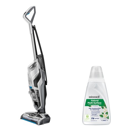 BISSELL CrossWave C3 Select 3551N Støvsuger - Effektiv, Alsidig og Stilfuld i Blackbluetitanium