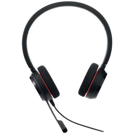 Jabra Evolve 20 UC stereo Kablet Høretelefoner Sort