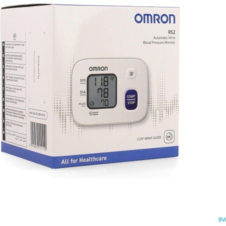 Omron Blodtryksmåler RS2 - Præcise målinger til dit helbred | Varenummer: 4015672111110