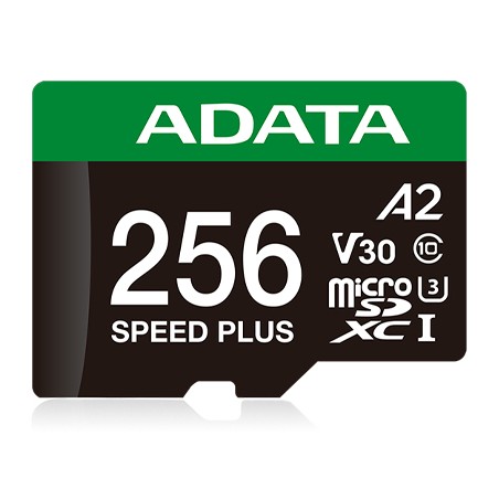ADATA SPEED PLUS SDXC UHS-I 256GB - Ekstrem Hastighed og Perfekt Lagring til Dine Minder!