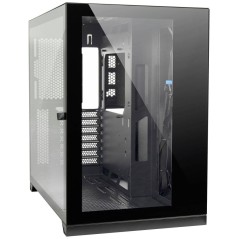 Inter-Tech C-703 Vision Tower ATX Sort - Elegance og Ydeevne i Én Kasse!