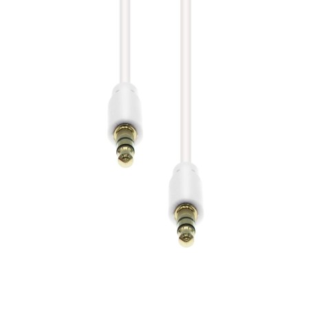 ProXtend 3-Pin Slim Cable M-M White 1M - Holdbar og Slank Kabelløsning