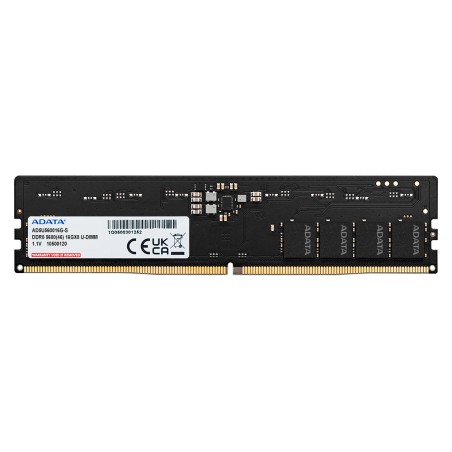 ADATA DDR5 SDRAM 8GB CL46 On-die ECC DIMM 288-PIN - Hurtig, Pålidelig og Effektiv Hukommelse!