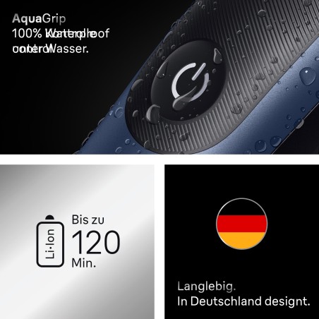 Braun All-in-One Series 7 AIO7540 Trimmer Sort Blå