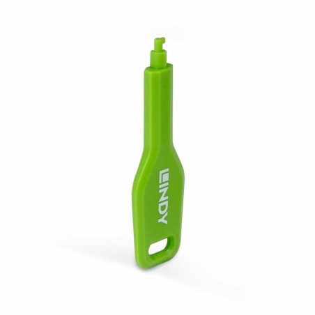 Lindy SFP Port Blocker key, Green - fysisk portnøgle