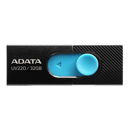 ADATA UV220 32GB USB 2.0 USB Stick - Hurtig, Fleksibel og Elegant Sort Design