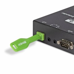 Lindy SFP Port Blocker key, Green