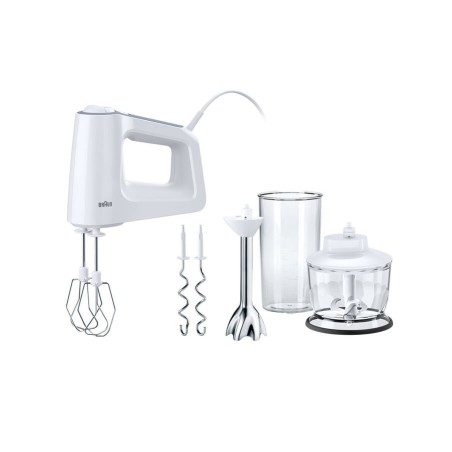 Braun MultiMix 3 HM 3137WH Håndmixer 500W Hvid