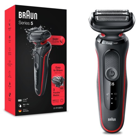 "Braun Series 5 Barbermaskine Sort - Effektiv, Præcis og Kompakt - Varenummer: 4210201430865"