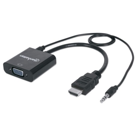 Manhattan Hdmi To Vga (With Audio)