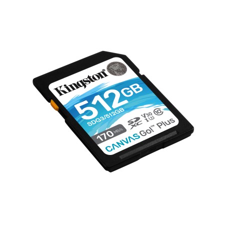 Kingston Canvas Go! Plus SDXC 512GB 170MB/s