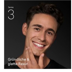 Braun Series 3 310s Barbermaskine Sort/Blå