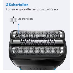 Braun Series 3 310s Barbermaskine Sort - Effektiv og Komfortabel Barbering til Mænd