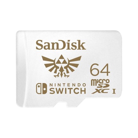 SanDisk Nintendo Switch microSDXC 64GB 100MB/s - Hurtig Lagerplads til dit Spil!