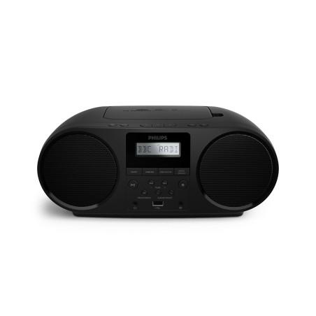 Philips TAZ6000 DAB Bærbar Radio - Sort | Perfekt Lydkvalitet & Mobilitet!